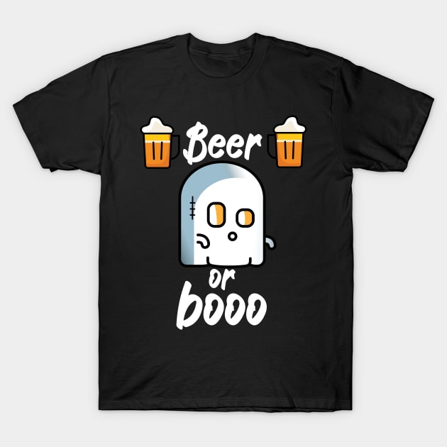 Beer or boo T-Shirt by maxcode